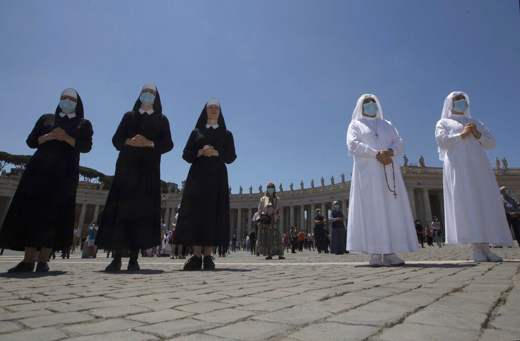 APTOPIX Virus Outbreak Vatican